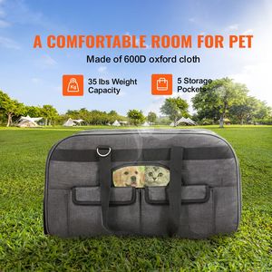 Trasportino per Animali Domestici con Ruote e Manico Telescopico, Borsa a Tracolla per Cani e Gatti, Comoda e Pratica - Product Image 2