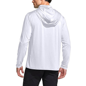 Men's Lightweight <b>Fishing</b> Hoodie Long Sleeve UPF 50+ Sun Protection Quick Dry Moisture Wicking Outdoor Hooded <b>Shirt</b> - Product Image 2