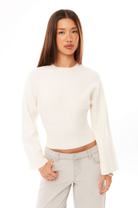 Sweat-shirt pour femme, décontracté, à porter au quotidien, en tissu doux, design pull-over, manches longues, coupe décontractée, tenue pour la saison hivernale, style simple - Product Image 3