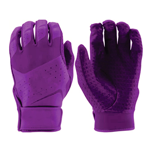 Adjustable Wrist Strap <b>Baseball</b> Batting <b>Gloves</b> For Sale Pu Leather Made <b>Baseball</b> Batting <b>Gloves</b> For Adults - Product Image 1