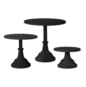 Support à gâteau décoratif en métal de haute qualité, nouveau design, décoration d'intérieur, taille, forme et couleur personnalisables - Product Image 2