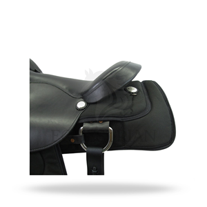 Gaited Trail Western Saddle <b>Leather</b> Wood Tree Eco-friendly Washable Horse Riding Equestrian Equipment - Product Image 4