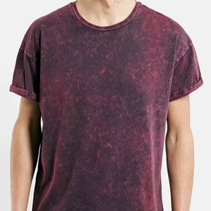 Plus Sizes High Quality Acid Wash Blank Eco-Friendly Breathable Quick Dry Men's 100% Cotton Custom Oversized <b>Ringers</b> <b>T</b>-<b>Shirt</b> - Product Image 1