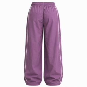 <b>Prime</b> Power Women Nylon Jogger Pants Crinkle Track Trousers Elastic Drawstring Waist Lightweight Activewear Wholesale 2026 - Product Image 2