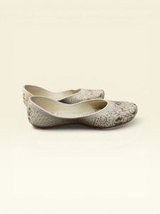 Zapatillas de Ballet Tradicionales Punjabi Bordadas para Mujer con Forro de Tela - Product Image 3