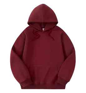 Sudadera con Capucha Extra Grande, Transpirable, Bordada, de Invierno, en Color Dorado, Tipo Visón, de Poliéster/Algodón Grueso de 400g, OEM - Product Image 2