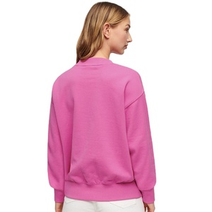 Nouveauté 2024 – Sweat-shirts respirants pour femmes à col rond, coupe ajustée, épaules tombantes, manches longues – Prix usine de gros - Product Image 6
