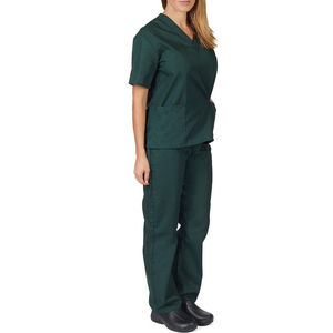 Short Sleeve Hot Sale Custom Breathable Quick Dry Twill Fabric Unisex <b>Doctor</b> Uniforms Medical Nursing Scrubs Clinic Scrub <b>Sets</b> - Product Image 2