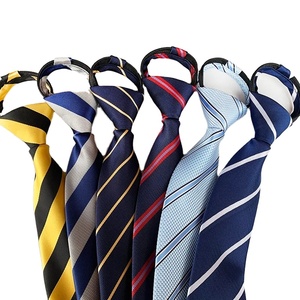 Men Zipper <b>Tie</b> Lazy <b>Ties</b> Fashion 8cm Business Necktie for Man Skinny Slim Narrow Bridegroom Party Dress Wedding Necktie Present - Product Image 5