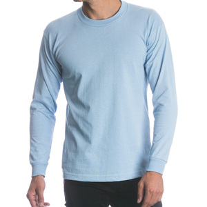 Camiseta de Manga Larga para Hombre, Personalizada con Logotipo, de Alta Calidad, 100% Algodón, 230 g/m², Color Sólido, Delgada - Product Image 6
