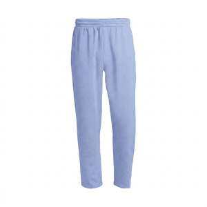 Salopette en coton bleu marine pour homme, taille mi-haute, formelle, avec poches latérales, respirante et légère - Product Image 2