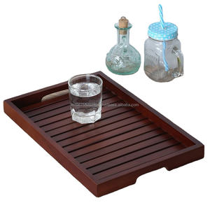 2024 Plateau de service en bois portable de meilleure qualité Nouvelle technologie artisanale de conception pour les fêtes d'hôtel à domicile-Vente chaude - Product Image 1