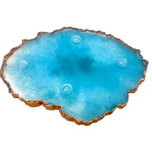 Posavasos de resina epoxi para café y té, tamaño y Color personalizados, posavasos de resina epoxi de la mejor calidad para café y té, alfombrillas y almohadillas decorativas - Product Image 1