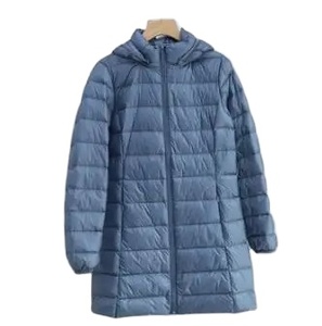 Women's Lightweight Duck <b>Jacket</b> Parka Winter Coat Detachable Hood <b>White</b> Canvas Outwear Pocket Long Warm Big Size Outfit - Product Image 5