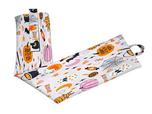 Bolsa de Cola de Caballo con Diseño Divertido de Halloween, Tejido Impermeable con Estampados - Product Image 1