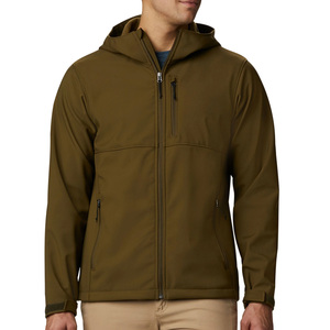 Veste de chasse softshell personnalisée, imperméable, respirante, coupe-vent, pour la randonnée, le camping et les activités de plein air, faible MOQ, vente en gros, pas cher - Product Image 4