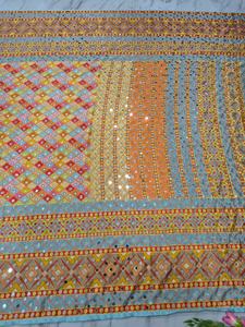 ผ้าไหมชินอนดีไซน์เนอร์สุดพิเศษ พร้อมเสื้อคลุมสุดหรู ทันสมัย สวยงาม โดดเด่น  แบบอินเดีย  สำหรับงานปาร์ตี้  ชุดสตรีที่ดูดีมีสไตล์ - Product Image 5