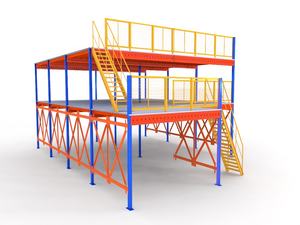 המפעל הפופולרי מדפים mzzanine מדפים מתלה רצפת מדפים מתל אחסון מערכת מיסוך מדף אחסון - Product Image 5