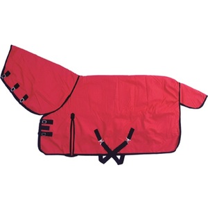 Couverture de luxe pour chevaux, pour l'entraînement hivernal et le dressage, en tissu Oxford 1200D avec doublure polaire et protection frontale métallique - Product Image 1