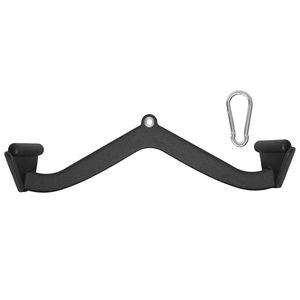 Accessori per Macchine da Fitness: Barra per Tricipiti Rivestita in Gomma per Allenamento della Schiena, Attacco a V per Macchina da Canottaggio - Product Image 1