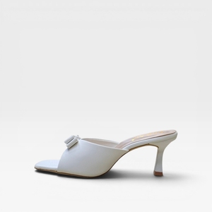 Womens Block Heel Sandals Stylish Slip On Party Wear Heels Fashion Buckle Design Ladies Footwear Comfort - Product Image 2