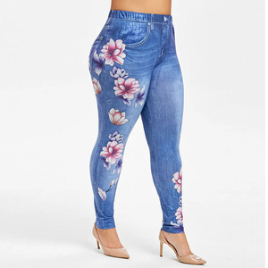 Jeans de mezclilla vintage para mujer, los más vendidos, personalizados, de pierna ancha y recta, con cintura recortada, desgastados y con aberturas. - Product Image 5
