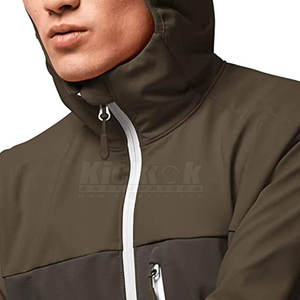 Modern Design Hooded <b>Thin</b> Wind Resistant <b>Waterproof</b> Windbreaker <b>Jacket</b> for Men Lightweight Outdoor Running Training Casual - Product Image 3