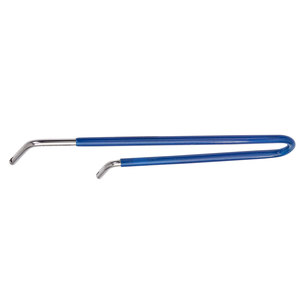 Sierra de mano con carcasa de plástico para laboratorio dental, instrumento de laboratorio dental, longitud total 200 mm, incluye hojas de sierra de 72–85 mm de longitud - Product Image 1