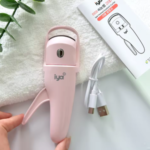 ที่ดัดขนตาแบบร้อน ใช้พลังงานจาก USB ชาร์จได้ สีขาว ทำจากพลาสติก อุปกรณ์ดัดขนตาแบบอุ่น - Product Image 4