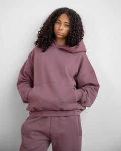 Sudadera Unisex con Bolsillo Canguro, 100% Algodón, 400 GSM, Corte Holgado, Hombros Caídos, Puños y Dobladillo de Punto Acanalado, Tallas Grandes, Hecho en Pakistán - Product Image 3