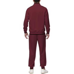 Drawstring Two Piece <b>Skinny</b> Hooded Tracksuit Set for <b>Men</b> Lightweight Cotton Polyester <b>Jogger</b> Sets Print Running Tracksuits - Product Image 4