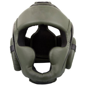 Protector de Cabeza de Boxeo de Cuero de Alta Calidad - Equipo de Seguridad Protector Ajustable y Duradero - Product Image 2