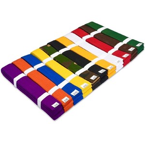Cinturones de Jiu Jitsu para Adultos - Cinturón de Artes Marciales BJJ de Algodón y Spandex/Poliéster con 8 Hileras de Costuras, 200GSM, Transpirable y Duradero - Product Image 2