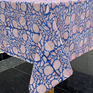 Manteles de Algodón Estampados Personalizados al por Mayor con Diseño Floral para Fiestas - Product Image 2