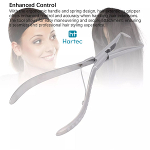 Pince professionnelle pour extensions de cheveux, pince en acier inoxydable pour extensions de cheveux humains, pour retirer les micro-anneaux. - Product Image 5
