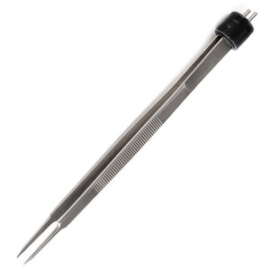 Pince bipolaire électrique en acier inoxydable Gerald non isolée, 17,8 cm, avec pointes de 0,5 mm, 1,0 mm et 2,0 mm, instrument chirurgical - Product Image 5