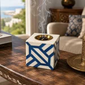 New Bone Inlay 100% Natural Hand-made Incense <b>Burner</b> & Candle Holder Latest Design <b>for</b> Home Decoration Low Price - Product Image 6