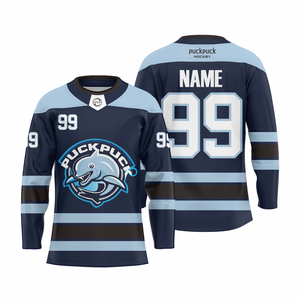Wholesale Custom <b>Long</b> Sleeves Fleece Ice Hockey Hoodie Jersey Polyester Fabric Sublimation Ice Hoodies Hockey Uniform 280g - Product Image 3