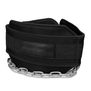 Customized Logo Men's Neoprene Dip Belt Breathable Fitness <b>Training</b> Protection Padded <b>Weight</b> Lifting Powerlifting Safety - Product Image 5