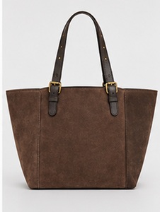 Bolso Tote de Cuero Genuino Marrón Premium para Mujer, Bolso de Hombro de Lujo, Elegante para Invierno, Primavera y Verano, Bolso de Trabajo con Cierre Magnético - Product Image 1