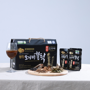 [Sooye Pyeongchang Ogapi] Extrait d'acanthopanax fermenté pour la vitalité, boisson énergétique et bien-être à base de plantes, aide à la santé - Product Image 1