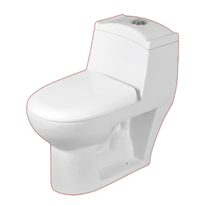 Toilettes monobloc en céramique toutes variétés, fabriquées en Inde, finition brillante, design moderne, faciles à installer - Product Image 3