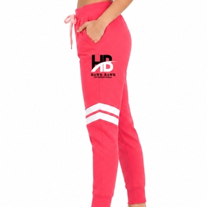 Pantalones deportivos de forro polar personalizados para mujer, tela suave, ajuste cómodo, cintura elástica personalizada, tela transpirable y cómoda para mujer - Product Image 3