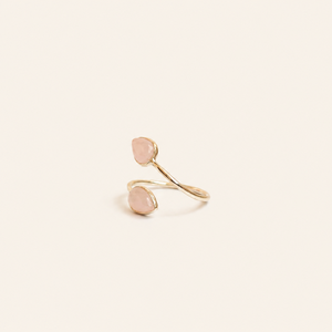Vintage Wholesale 925 <b>Sterling</b> <b>Silver</b> Rose Quartz <b>Adjustable</b> <b>Rings</b> for Women Fine Gifts Jewelry - Product Image 2