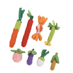 Braided Nylon Chew <b>Candy</b> Dog <b>Toy</b> Durable Eco-Friendly Teeth Cleaning Pet Tugger for Playful Playtime - Product Image 2