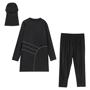 Full Length Modest Bathing Suit for Women Islamic Swim Outfit with Long Sleeves Comfortable Fit for Swimming - Product Image 6