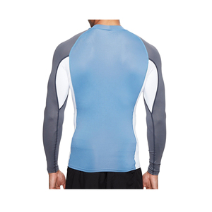 Lightweight Rash Guard Swim Shirt Long Sleeve Quick Dry UV Protection Flexible <b>Athletic</b> Outdoor Water Top - Product Image 4
