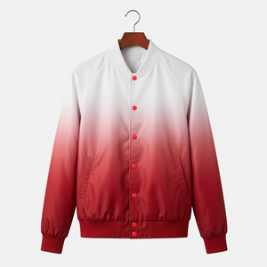 Chaqueta bomber moderna urbana con mangas en contraste Delta Sigma Sorority |   Chaqueta Frontal Estilo Preppy de Color Sólido, Invernal, Ecológica, Transpirable y de Forro Polar - Product Image 2