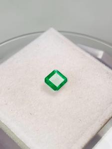 Émeraude naturelle zambienne octogonale 7,4*6,9 mm 1,13 carats, couleur verte premium, lustre excellent, qualité supérieure, pierre précieuse naturelle pour collectionneur - Product Image 6