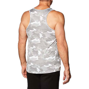 High Quality Camouflag Mens Tank <b>Tops</b> Custom Logo Wholesale Gym Wear Sleeveless Breathable Cotton Fitness OEM ODM Factory Price - Product Image 2